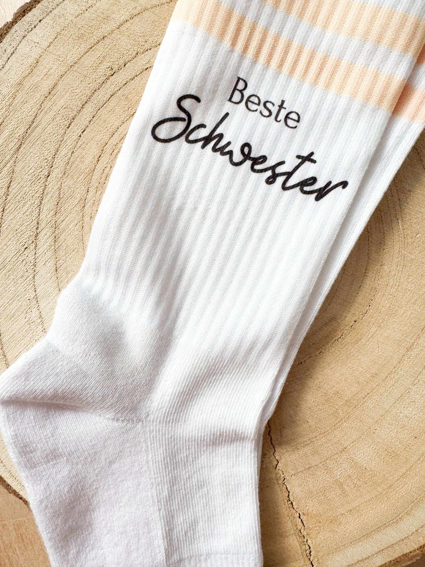 Socken mit Spruch Statment | personalisiert | Tennissocken | Personalisierte Socken | Geschenkidee | Wunschtext