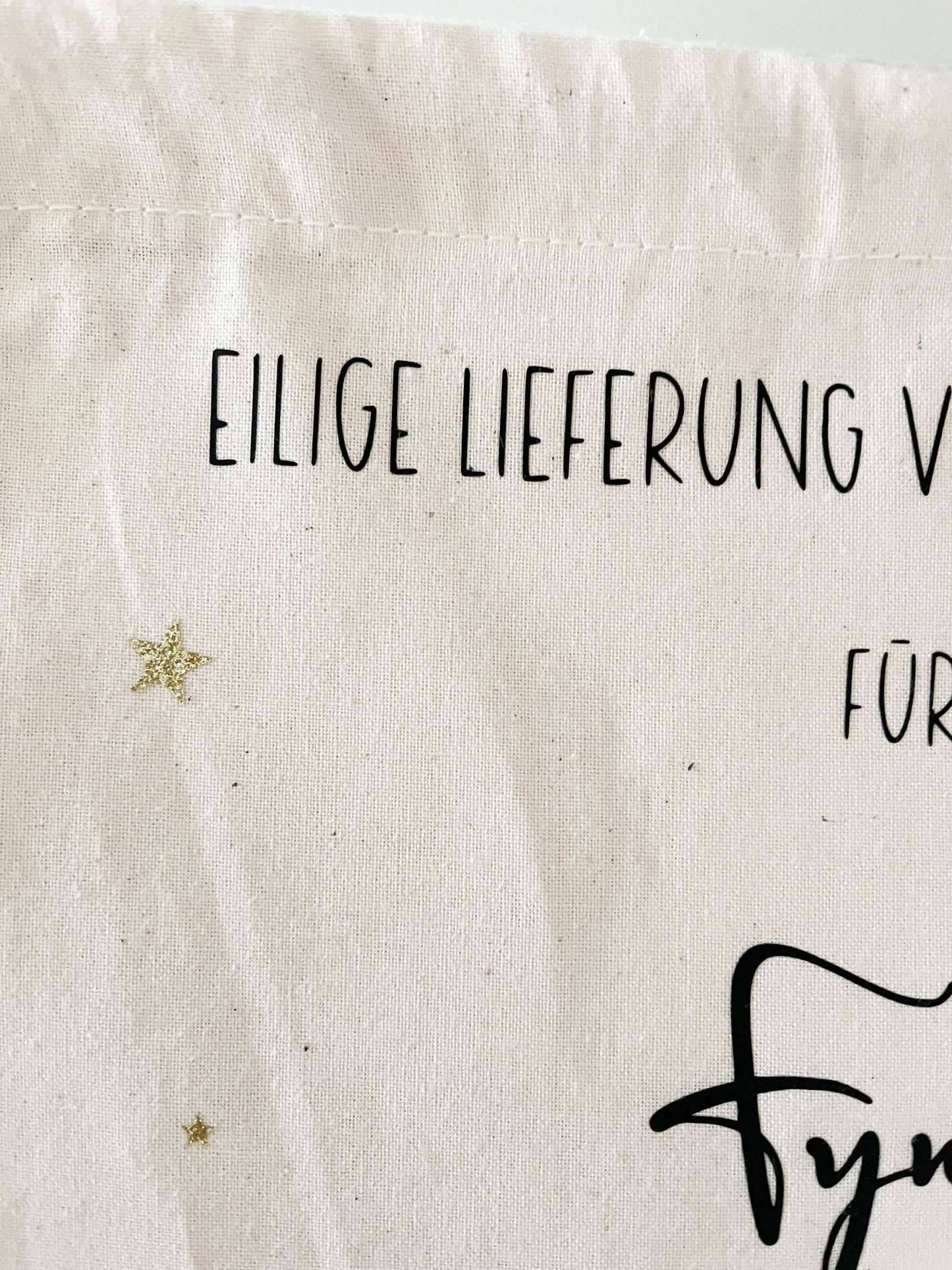 Geschenkesack Weihnachten personalisiert, Nikolaus, Geschenkeverpackung