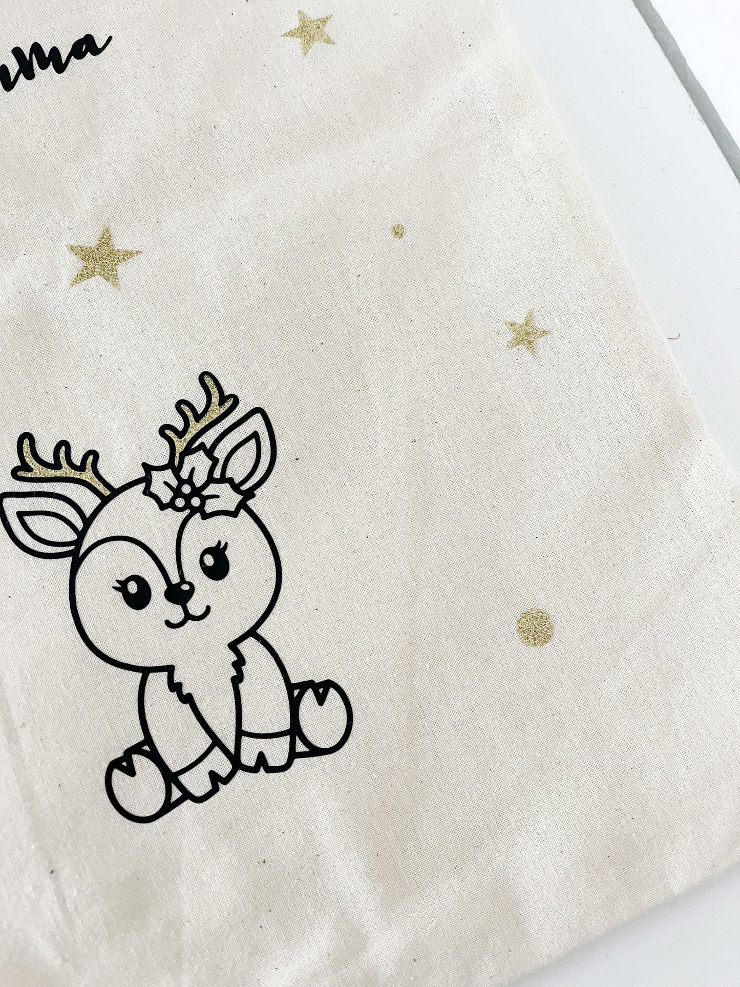 Geschenkesack Weihnachten personalisiert, Nikolaus, Geschenkeverpackung