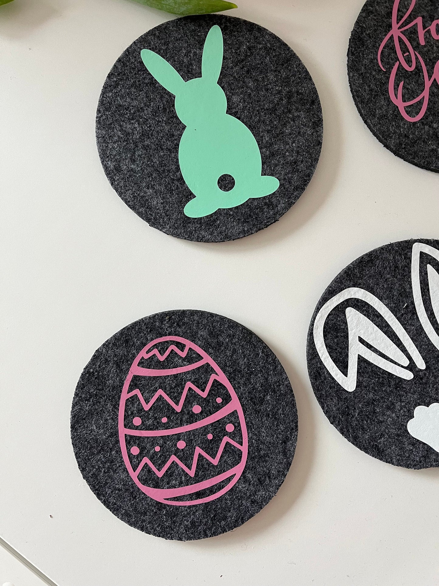 Ostern Untersetzer, Osterfest , Tischdeko, Geschenkidee, Untersetzer, Filz
