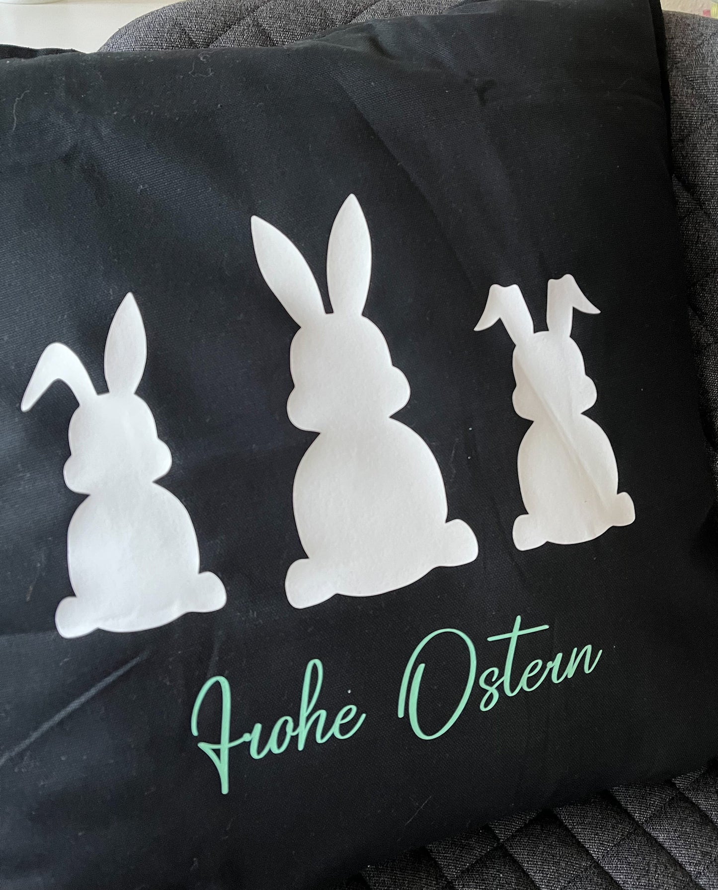Osterkissen, Osterhase, Frühling Kissenbezug Osterzeit Geschenkidee