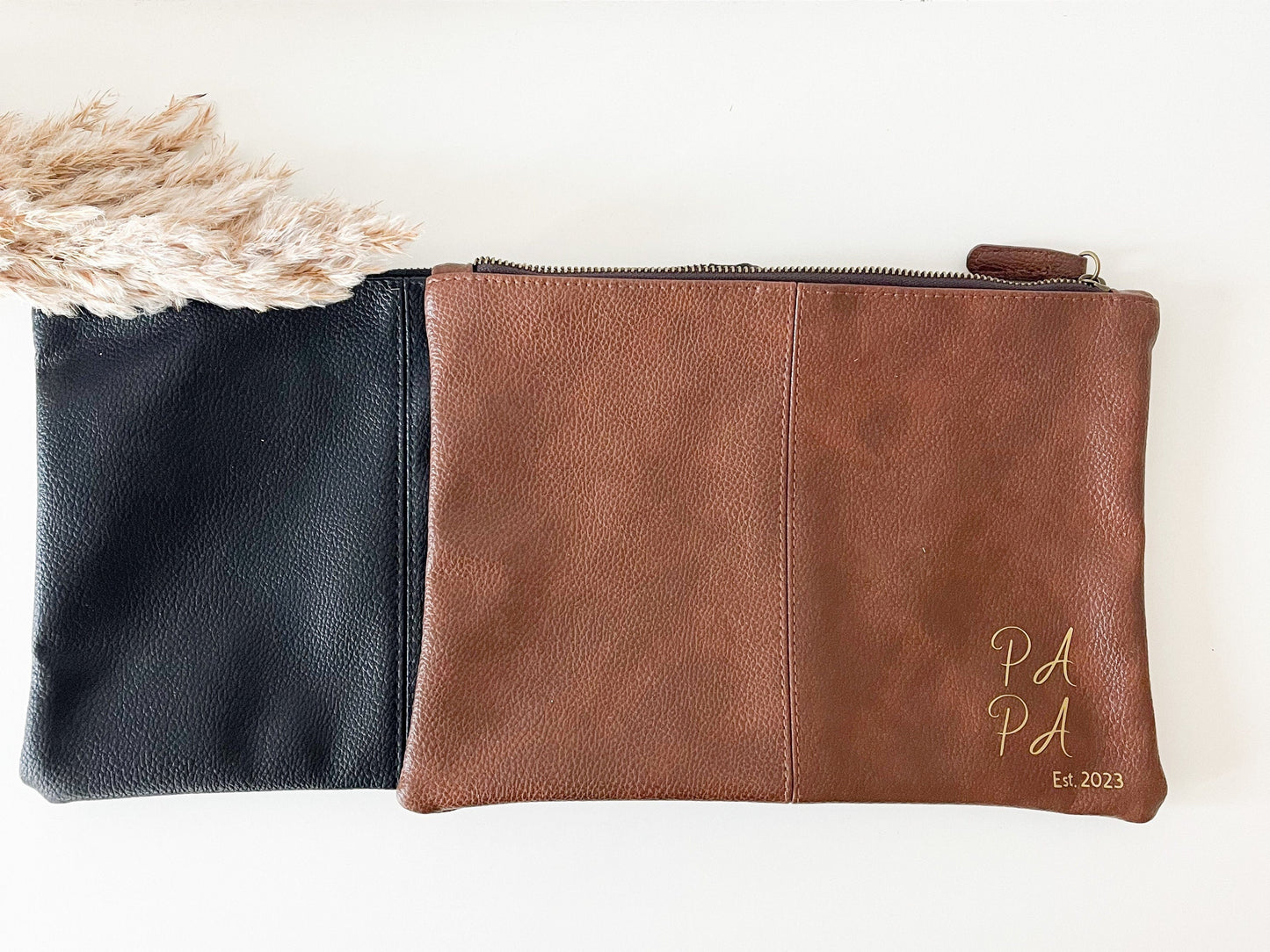 Kulturtasche Männer, PAPA“ personalisierbar, Geschenkidee Männer, Weihnachten