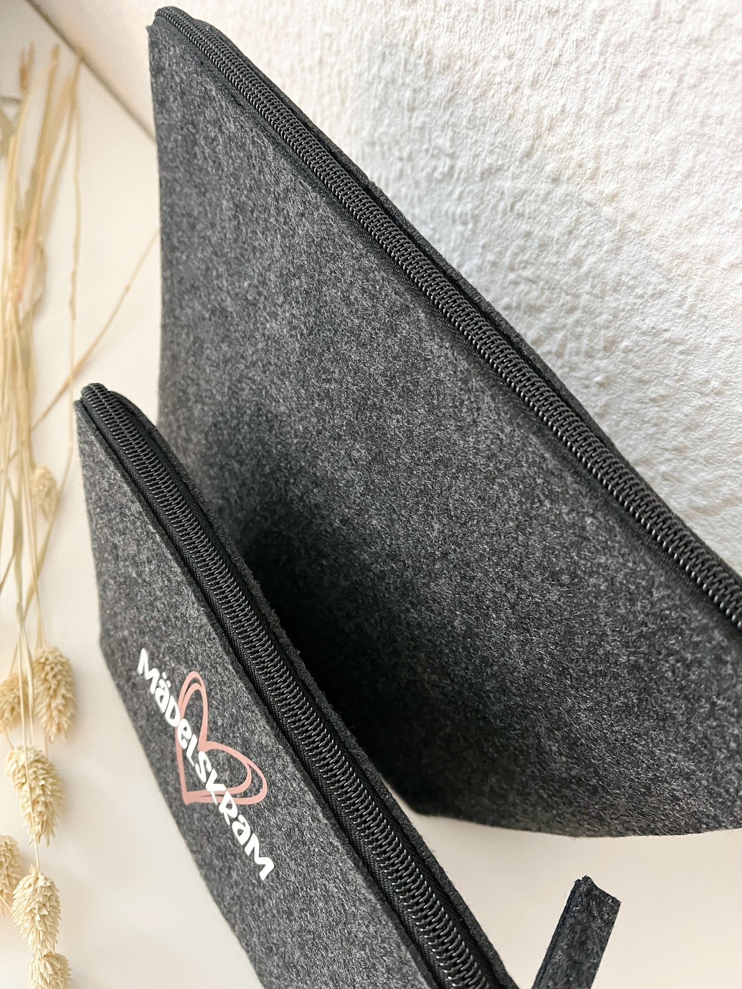 Kosmetiktasche Filz | Mädelskram | Geschenkidee | Kulturbeutel | Filztasche personalisierbar