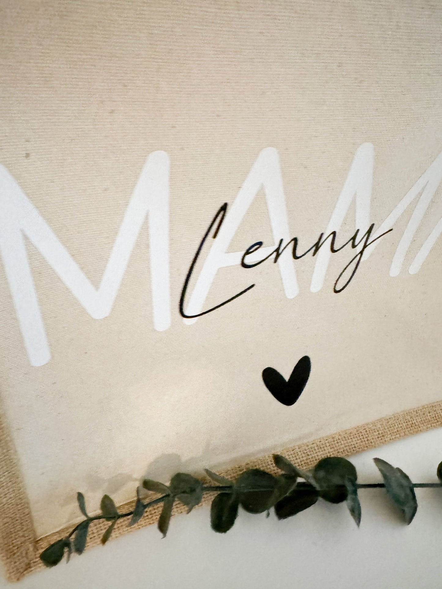 Jute Tasche Mama | Geschenk Mama mit Namen | Jute Beutel | Personalisierte Geschenke | Kleines Geschenk | Danke