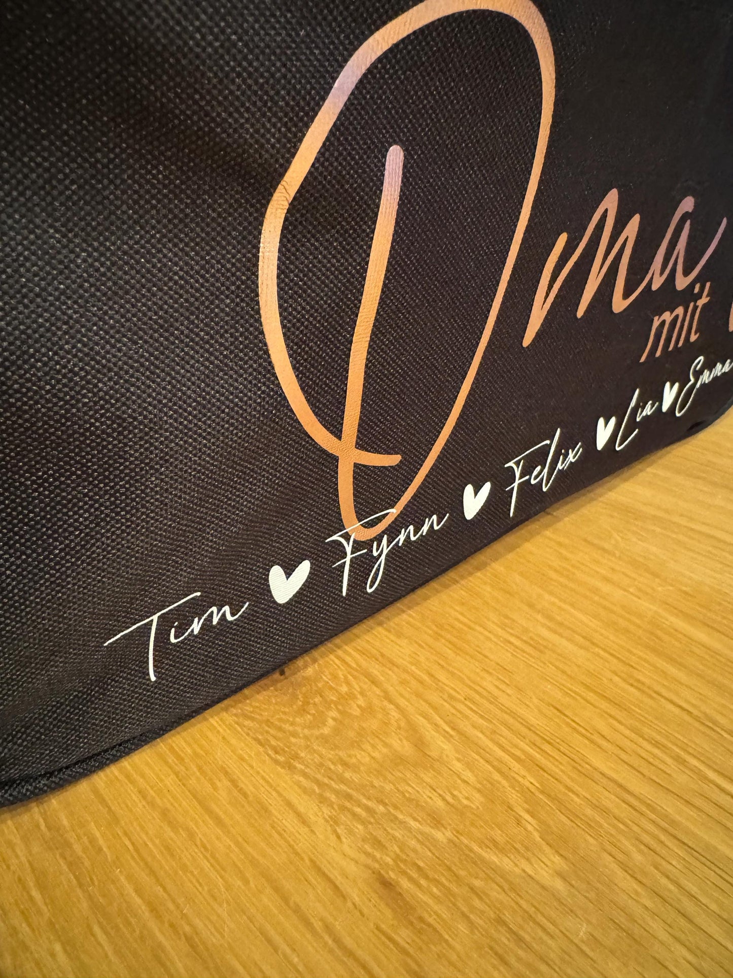 Personalisierter Einkaufskorb mit Namen | Oma | Oma Opa Mama Tante | Korb | Geburtstag | Personalisiert Oma