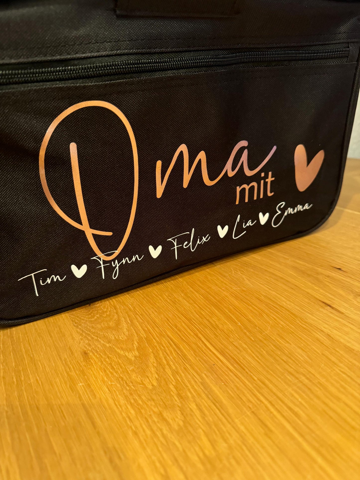 Personalisierter Einkaufskorb mit Namen | Oma | Oma Opa Mama Tante | Korb | Geburtstag | Personalisiert Oma