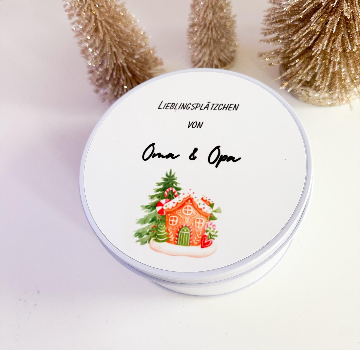 Personalisierte Keksdose mit Namen | Weihnachtsplätzchen | Geschenkedose | Keksdose | Geschenkidee Weihnachten