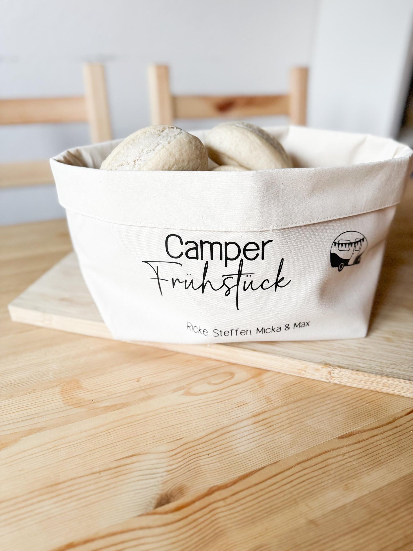 Brotkorb für Camper | Camperfrühstück | personalisierbar