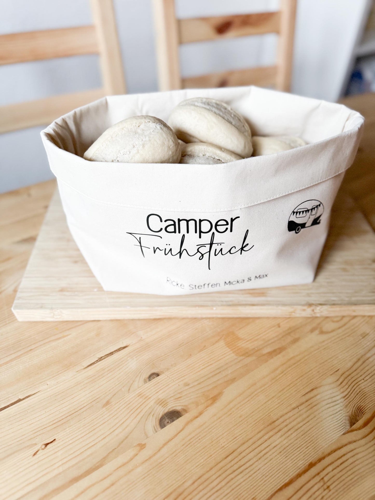 Brotkorb für Camper | Camperfrühstück | personalisierbar