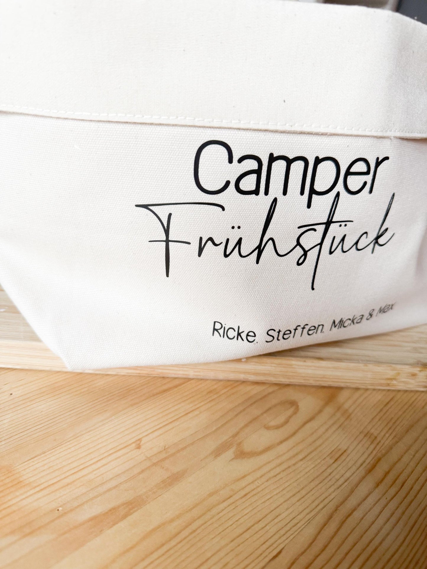 Brotkorb für Camper | Camperfrühstück | personalisierbar