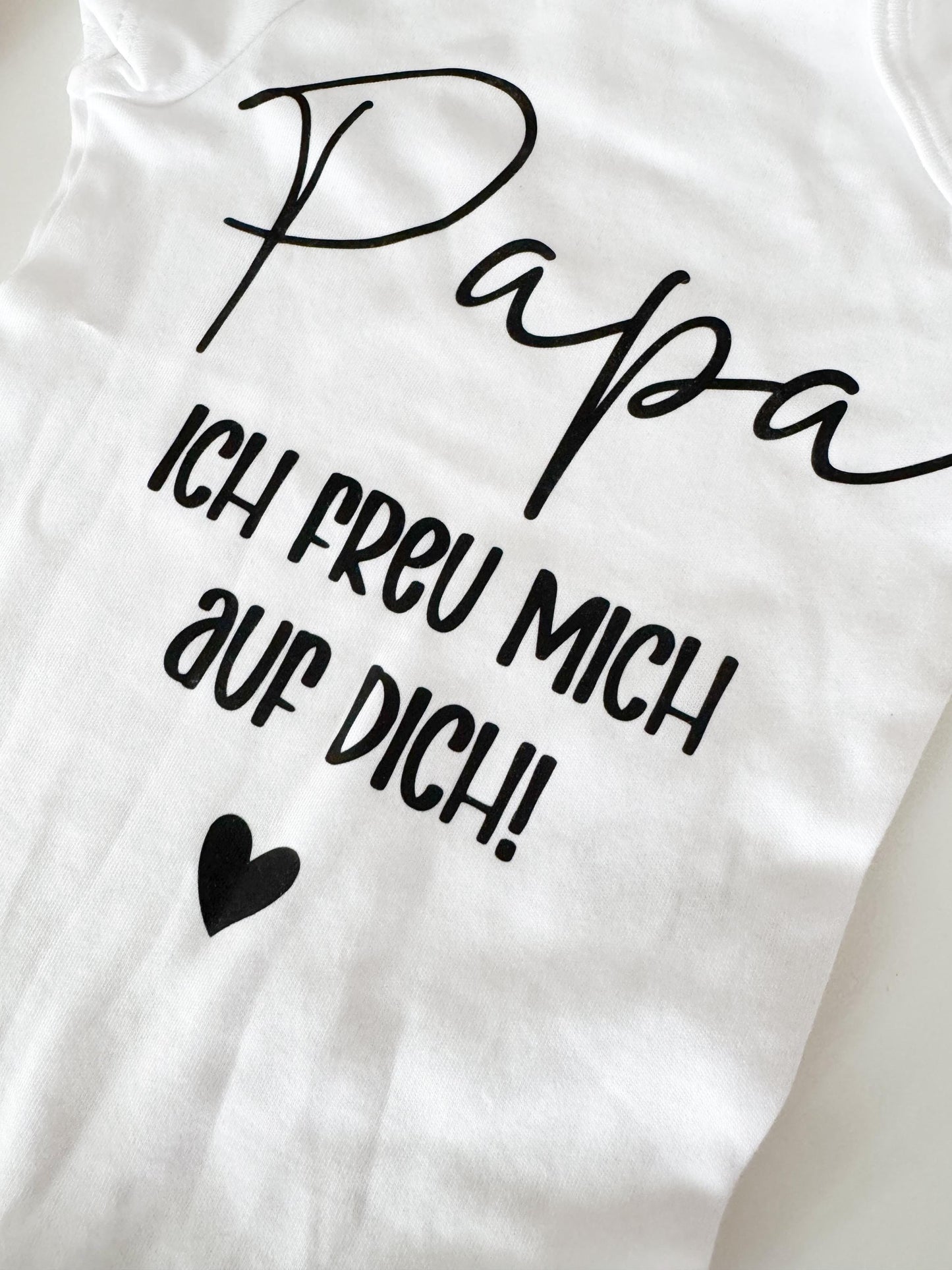Baby Body "Papa, ich freu mich auf dich!“