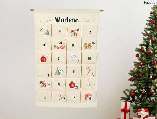 Adventskalender mit Weihnachtlichen Motiv