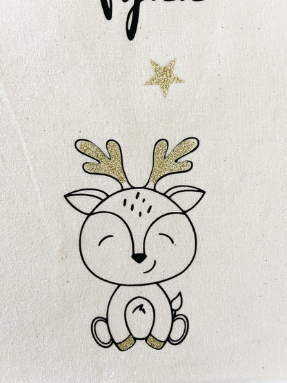 Geschenkesack Weihnachten personalisiert, Nikolaus, Geschenkeverpackung
