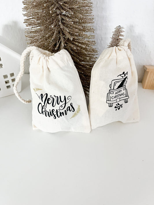 Geschenkesack Weihnachten, Geschenkebeutel, personalisierbar, Weihnachten