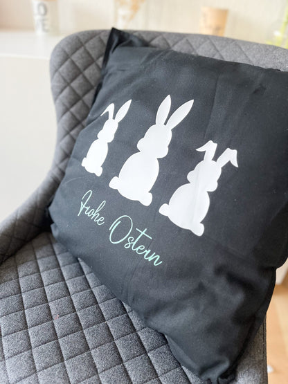 Osterkissen, Osterhase, Frühling Kissenbezug Osterzeit Geschenkidee