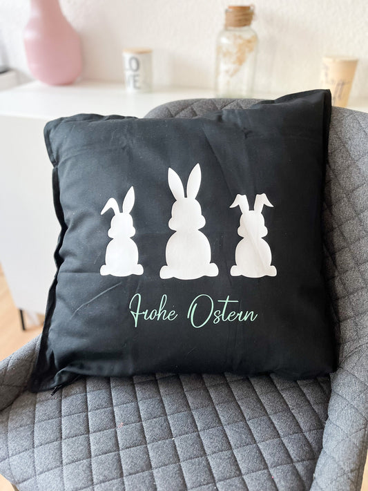 Osterkissen, Osterhase, Frühling Kissenbezug Osterzeit Geschenkidee