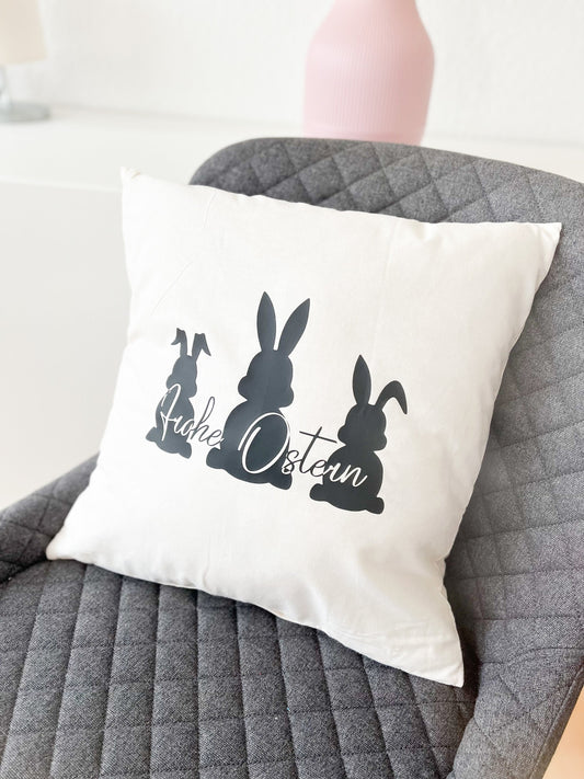Osterkissen , Osterhase, Kissenbezug Ostern , Frohe Ostern , Geschenkidee