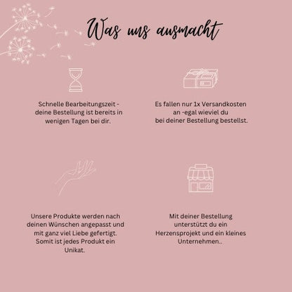 Notizbuch personalisierbar DIN A5 mit Namen und Initialien, Planer, Geburtstag, Geschenk, Muttertag, Vatertag