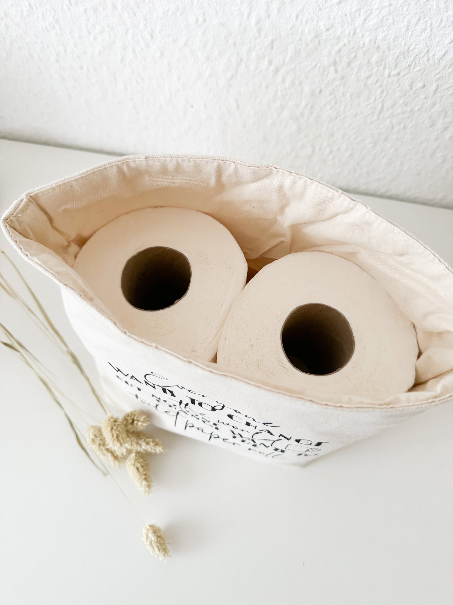 Toilettenpapier Aufbewahrung Klopapier Utensilo, Gästebad, Badezimmer