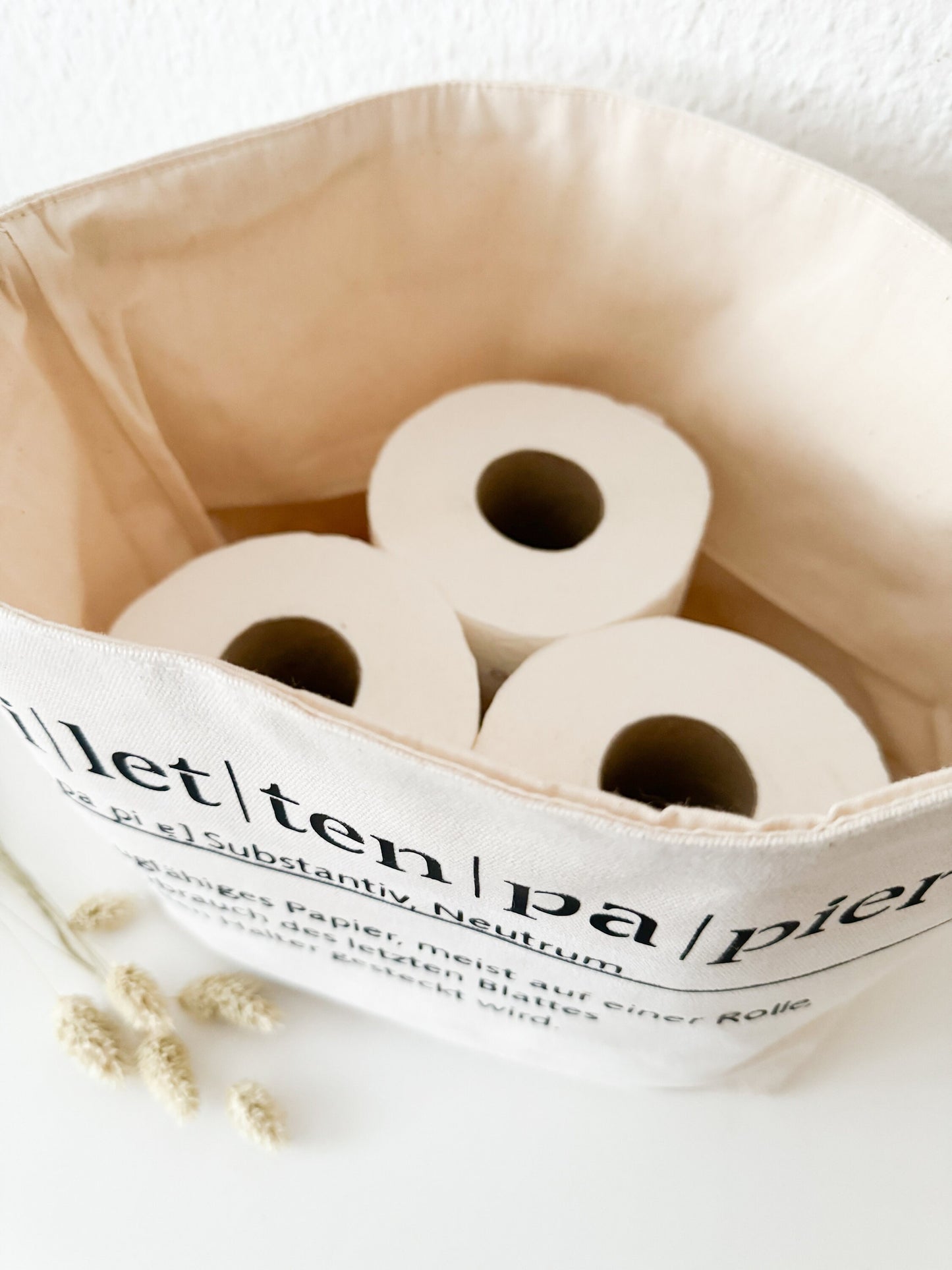 Toilettenpapier Aufbewahrung Klopapier Utensilo, Gästebad, Badezimmer