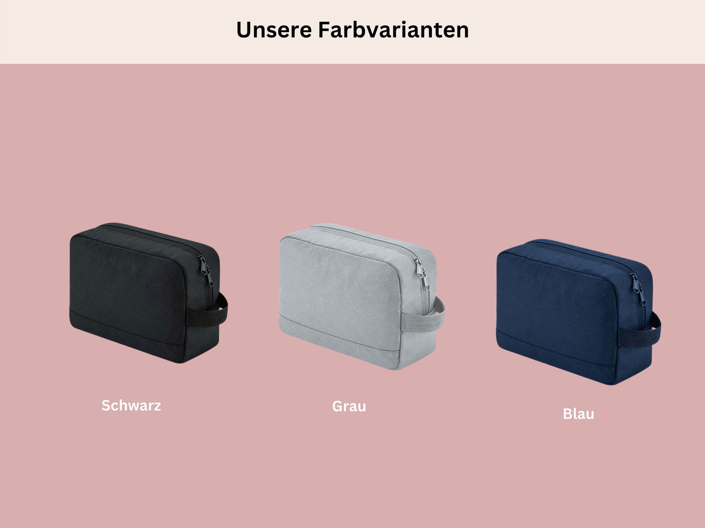 Personalisierte Kulturtasche für Männer | Vatertag | Bester Papa | Geschenkidee | Kulturbeutel