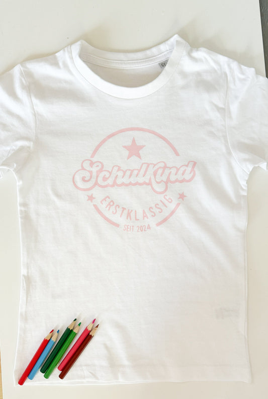 Bügelbild | Schulkind T-Shirt | personalisierbar