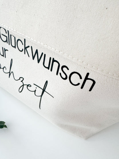 Geschenkidee zur Hochzeit | Brotkorb personalisiert | Geschenkekorb | kleines Geschenk | Aufbewahrung