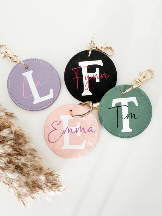 Personalisierter Schlüsselanhänger Schulkind 2024 I Einschulung I Anhänger Kinder I Glücksbringer