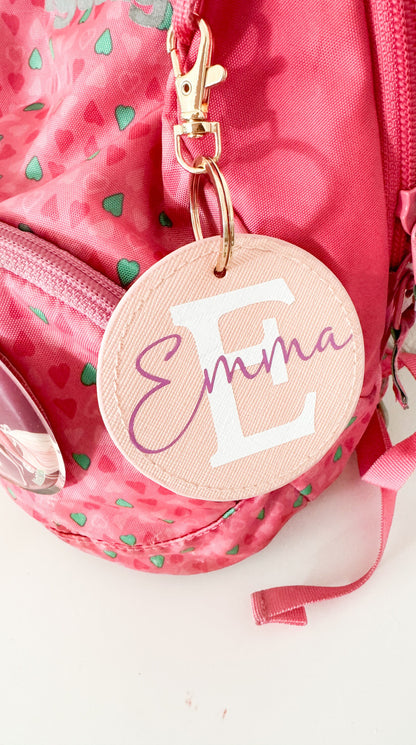 Personalisierter Schlüsselanhänger Schulkind 2024 I Einschulung I Anhänger Kinder I Glücksbringer