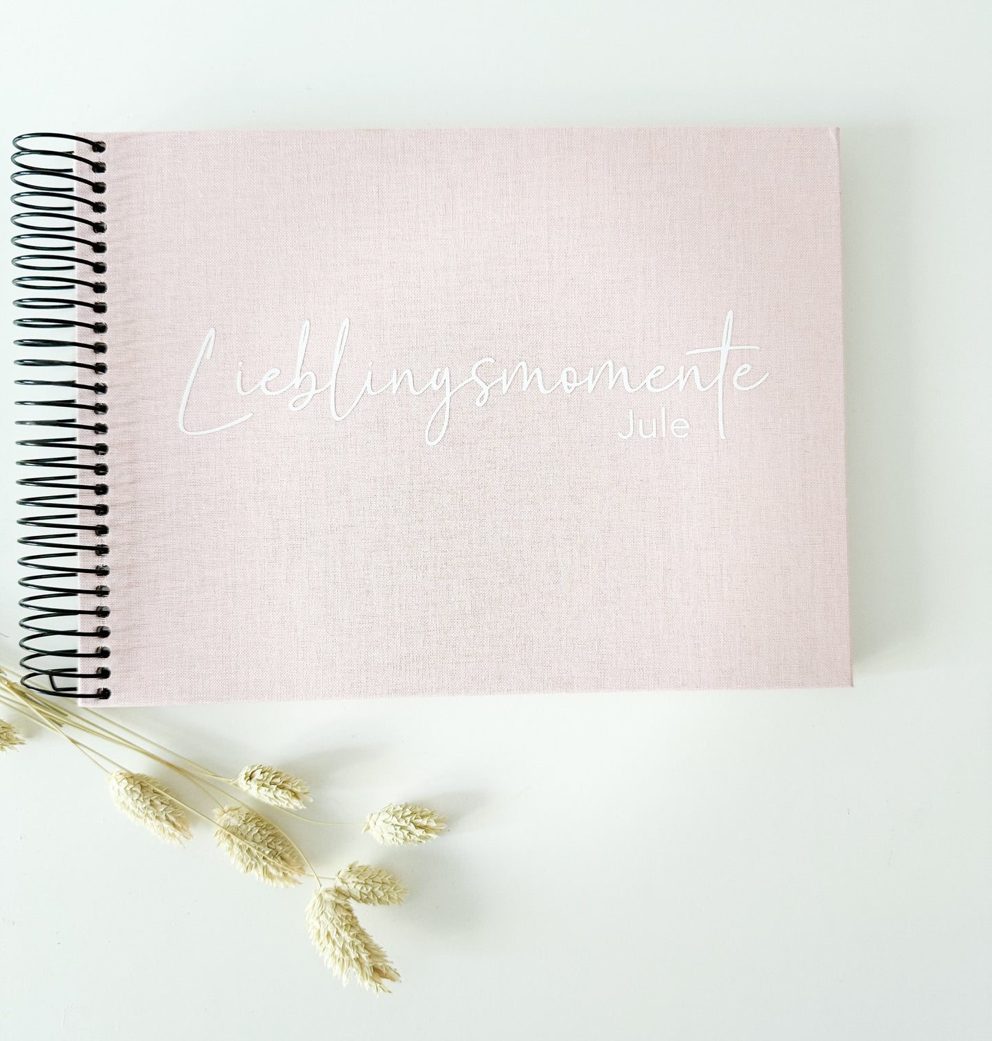 Fotoalbum Lieblingsmomente | Fotoalbum | personalisiertes Album aus Leinen | Geschenk Freundin  | Familienmomente | Familie Fotoalbum