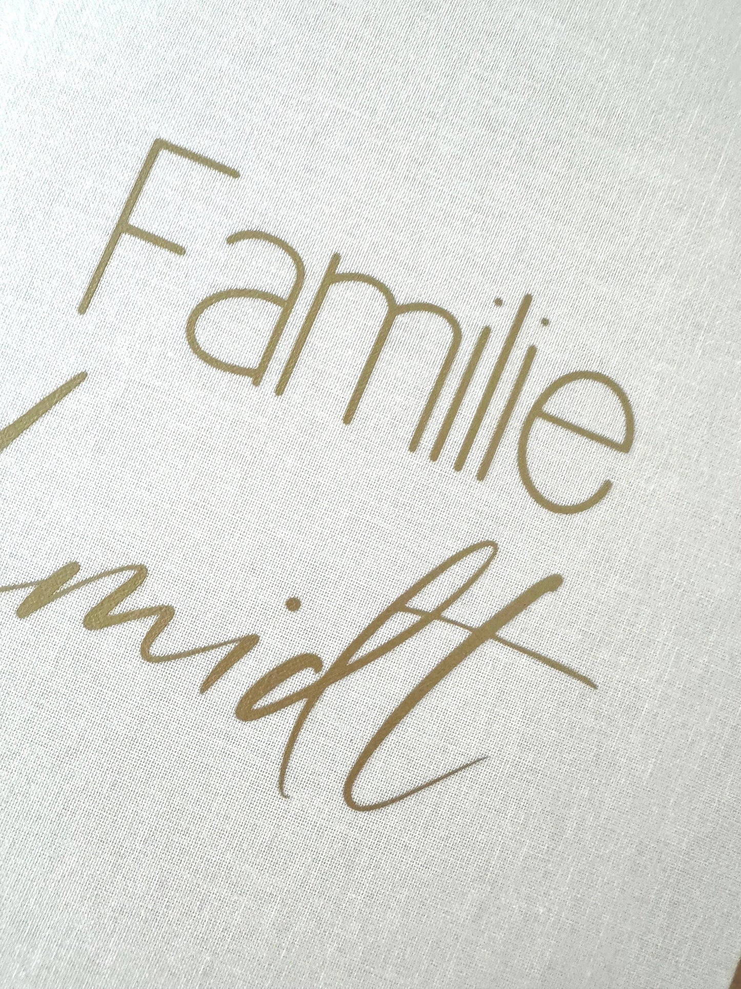 Stammbuch Leinen A4 und A5 | mit Nachnamen personalisiert | Hochzeit | Dokumentenmappe | Ringbuch | Familienstammbuch Geschenk Hochzeit