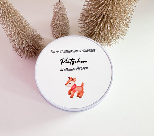 Keksdose  | personalisierbar | Weihnachtsplätzchen | Geschenkedose | Keksdose | Geschenkidee Weihnachten
