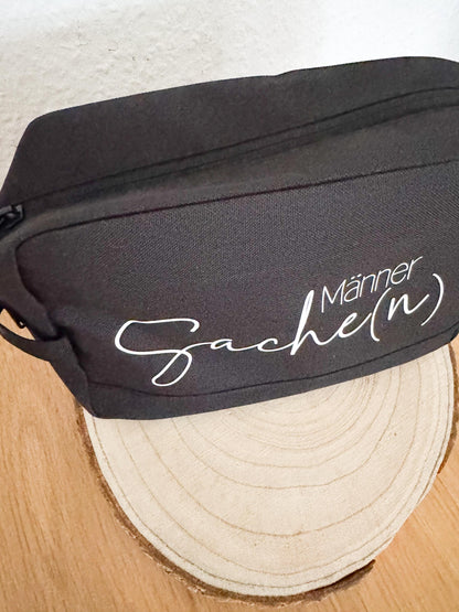 Personalisierte Kulturtasche für Männer | Vatertag | Bester Papa | Geschenkidee | Kulturbeutel