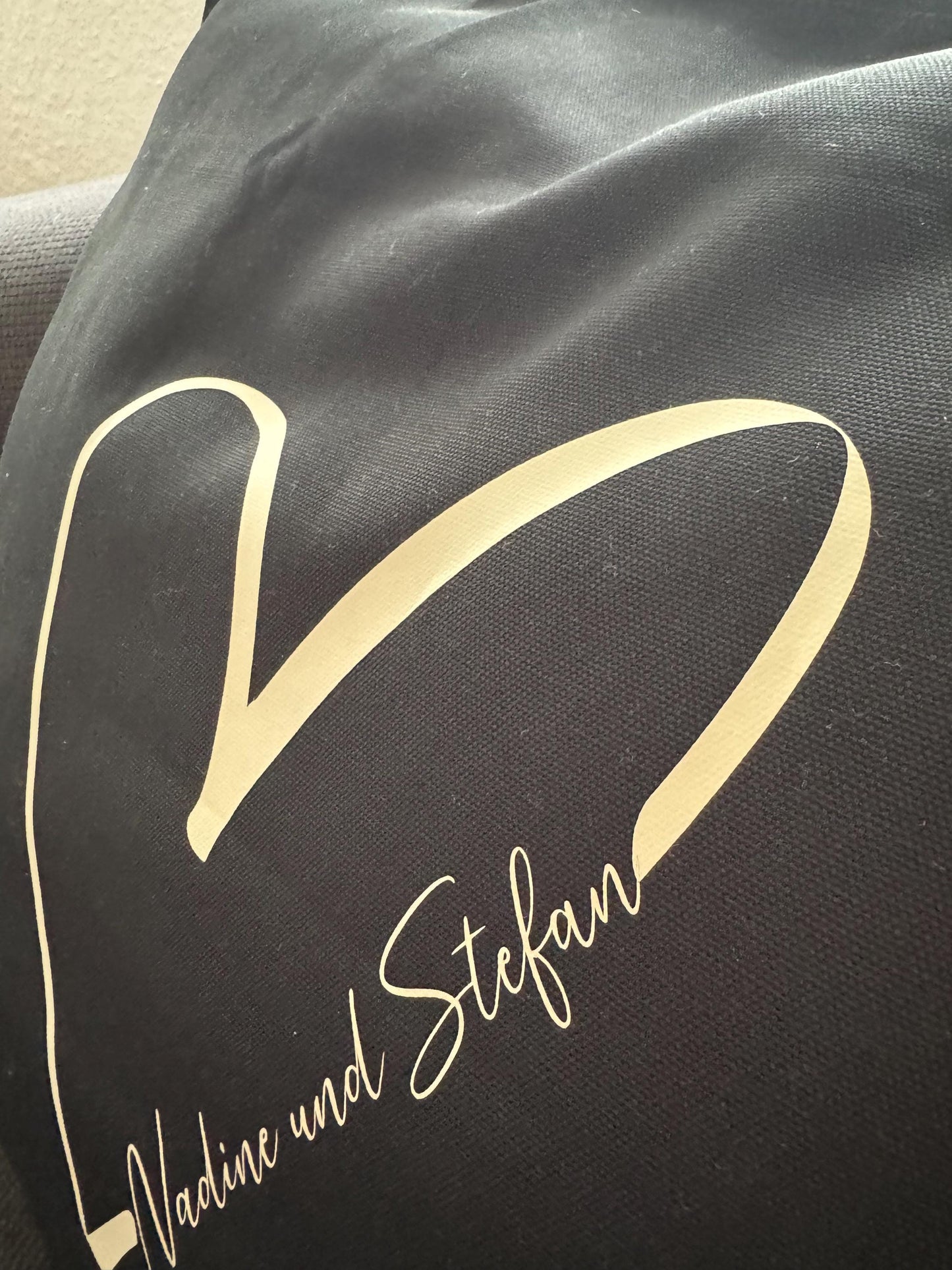 Kissen Kissenbezug Valentinstag Hochzeit personalisiert Herz