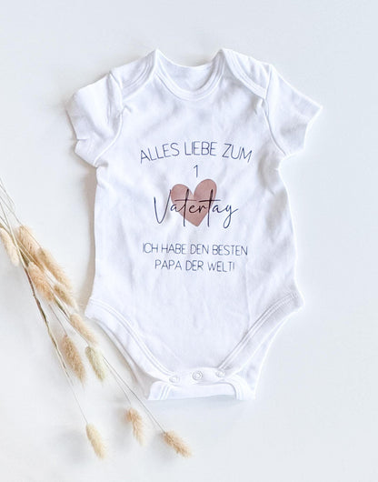 Baby Body | 1. Vatertag| Geschenk zum Vatertag | Vatertagsgeschenk | Bester Papa | Papa Geschenkidee