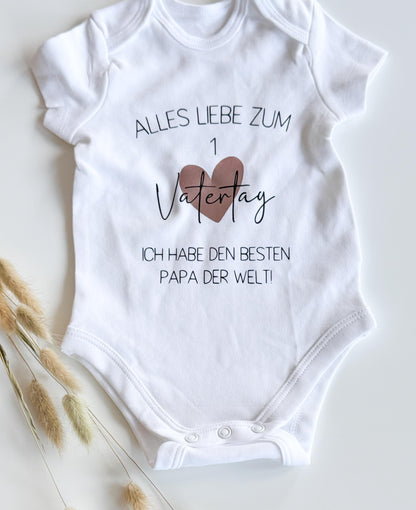 Baby Body | 1. Vatertag| Geschenk zum Vatertag | Vatertagsgeschenk | Bester Papa | Papa Geschenkidee
