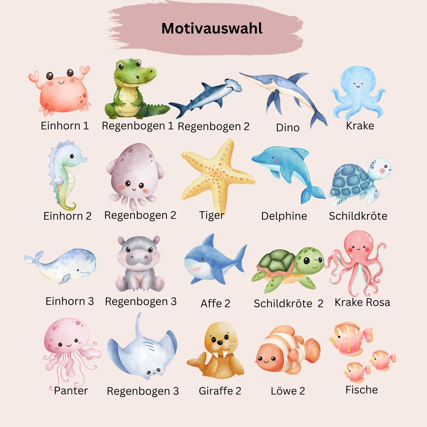 Personalisierte Spardose mit Namen & Tiermotiv – Kinder Geschenk